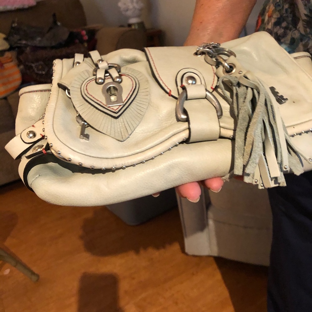 Juicy clutch purse grayish cokor
